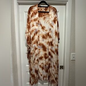 YFB (Young Fabulous & Broke) Kana Tie Dye Duster Kimono – One Size